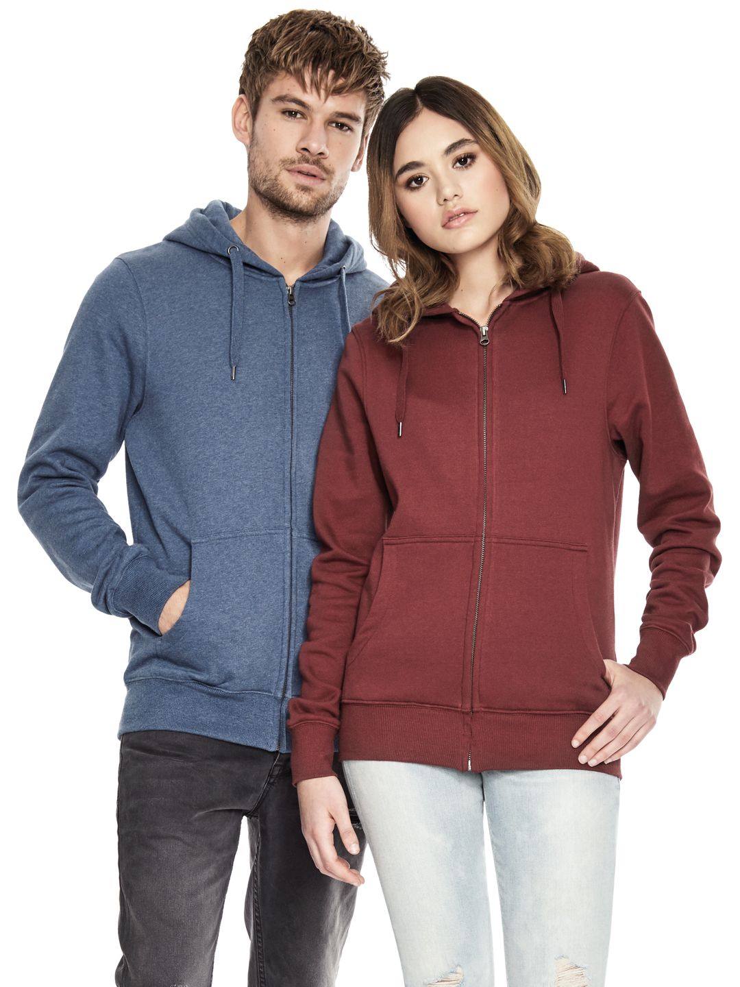 E-EP51Z-CLASSIC ZIP-UP HOODIE