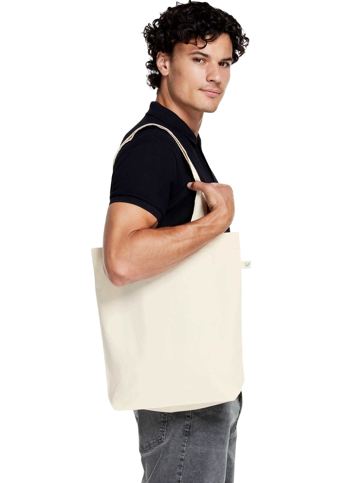 EPF-EP74-Earth Positive 50/50 Recycled Tote Bag