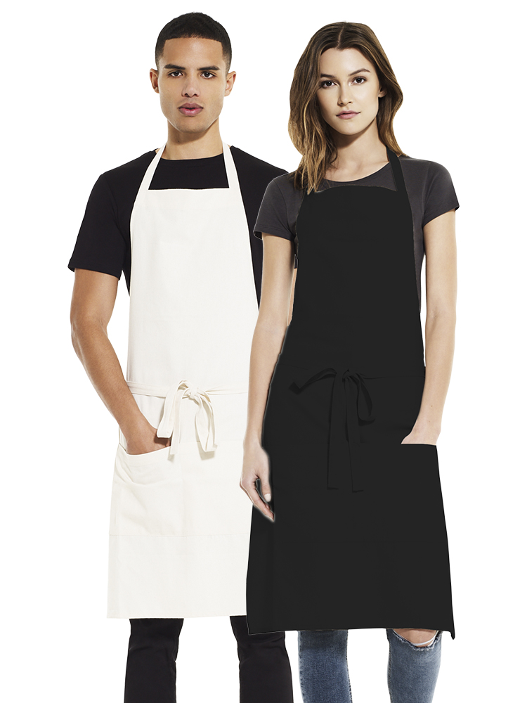 Image: EarthPositive Unisex Bib Apron With Pockets