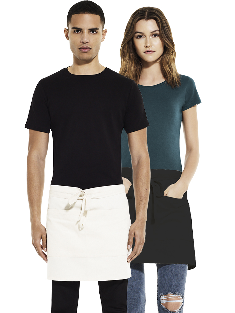 Image: EarthPositive Unisex Short Apron With Pockets