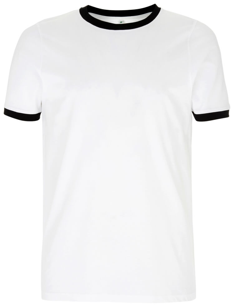 White / Black Ringer